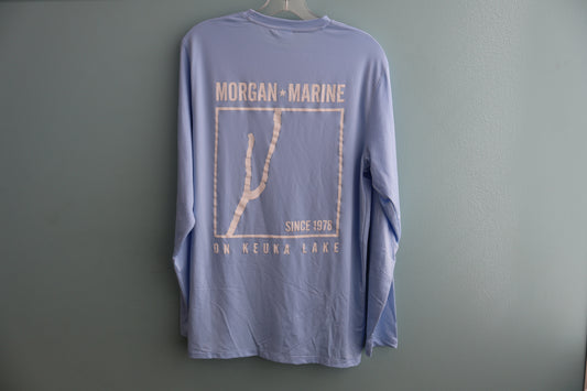 Paragon - Aruba Extreme Performance Long Sleeve T-Shirt - Blue Mist